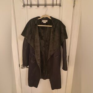 Gerard Darel Faux Fur Coat